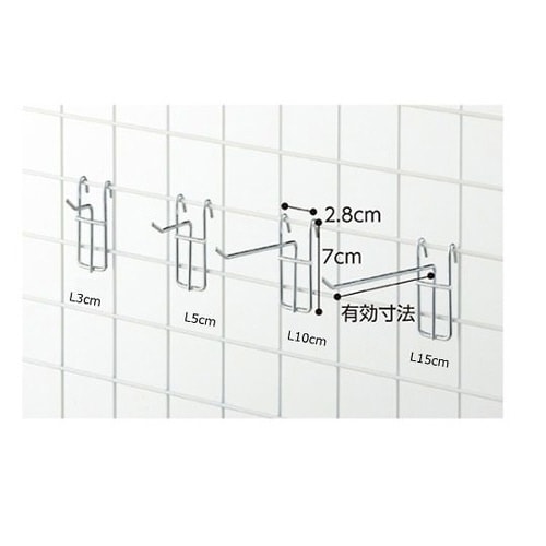 アクセサリー用フック(φ3mm) L15