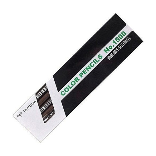 色鉛筆 1500 単色 こげちゃいろ 焦