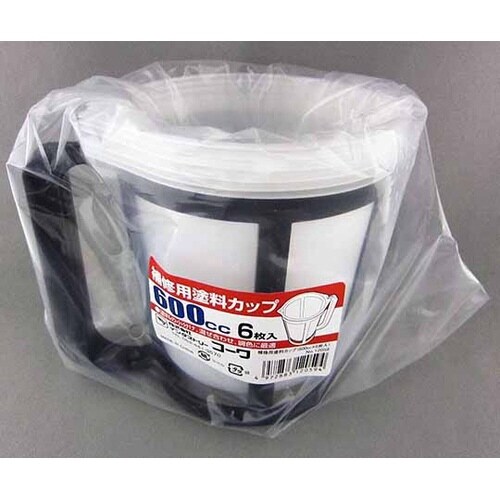 補修用塗料カップ 600cc 1個(6枚
