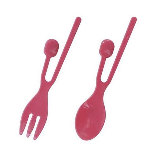 ラビット スプーン&フォークセット 右利