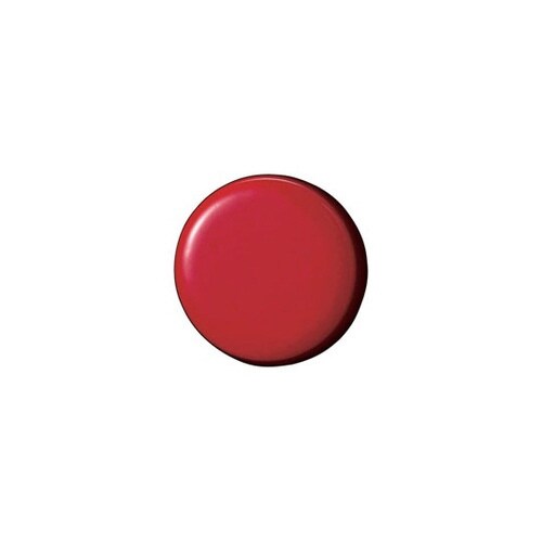 両面強力カラーマグネット 18mm 赤