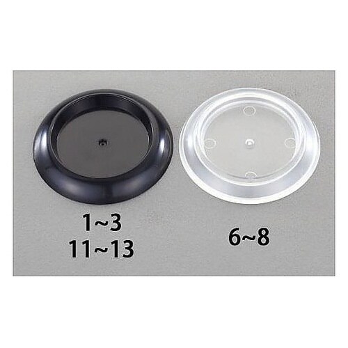 60.0mm 滑り止ゴムシート付キャスタ