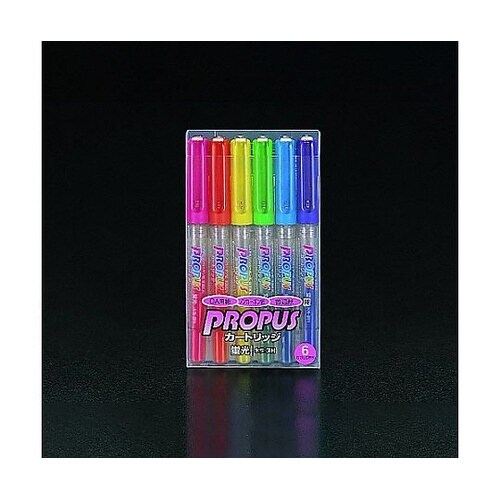 6本組 蛍光ペンセット EA765MH−