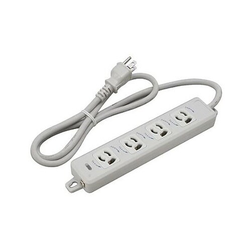 AC125V/15Ax 1m タップ(4