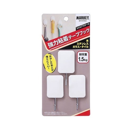 ST−3粘着テープフックスクエアスチール