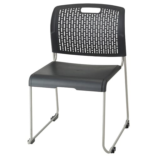 ミーティングチェアYOK1738ブラック 5脚