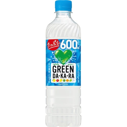 グリーンダカラ 600ml 24本