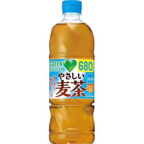 グリーンダカラ やさしい麦茶680ml 24本×2
