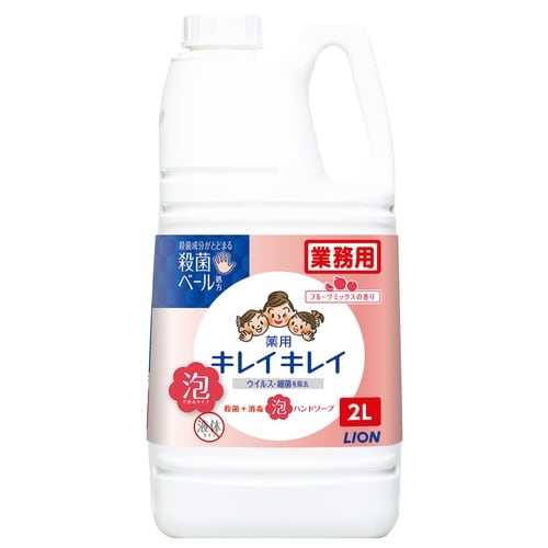 キレイキレイ薬用泡ハンドSフルーツM業務用2L×3
