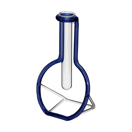 ガラスベースフレーム まる ブルー GV