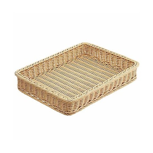 PP製バスケット 60×45cm ナチュ