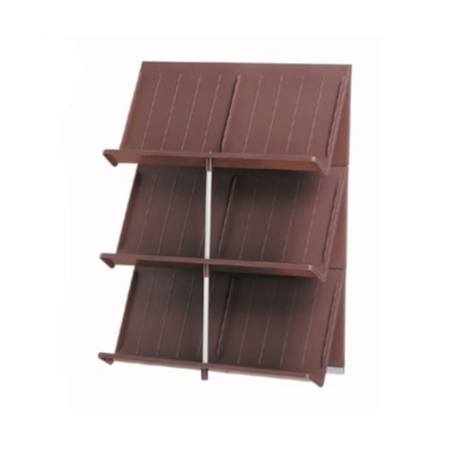 シューズラック 3段 スリム 省スペース