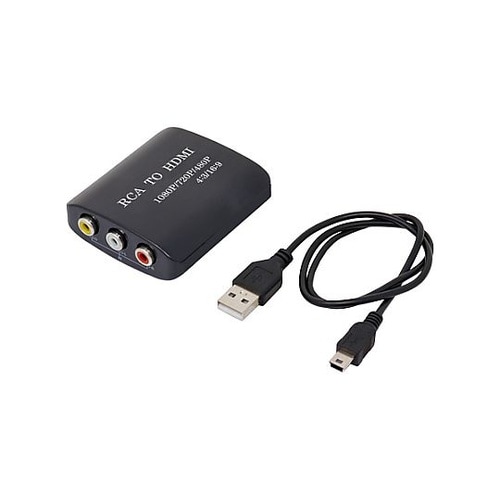 RCA−HDMI変換器 縦横比&解像度切