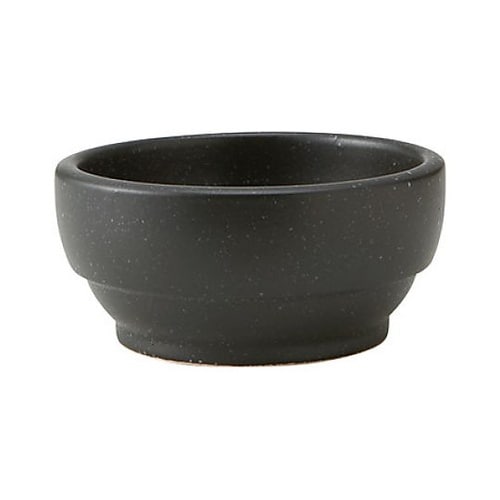 スタッキングビビンバ 黒 石目調 14c