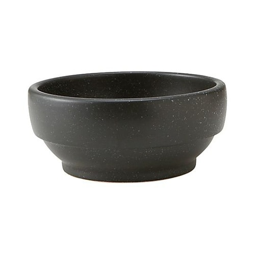 スタッキングビビンバ 黒 石目調 18c