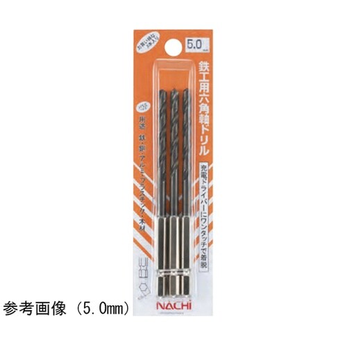 鉄工用六角軸ドリルパック 4.5mm 1