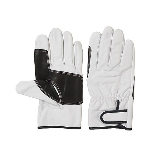 羊革手袋 羊クレストマジック 黒アテ付