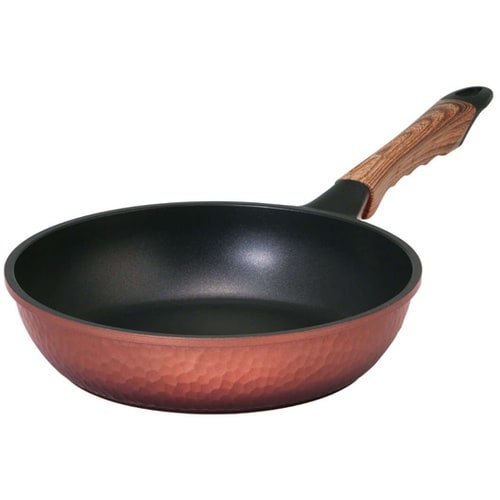 フライパン 26cm IH対応 槌目フラ