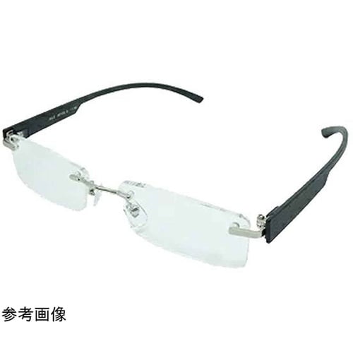 老眼鏡 シニアグラス フチなし メンズ