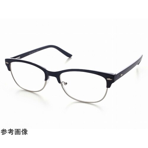 老眼鏡 シニアグラス メタルタイプ ブル