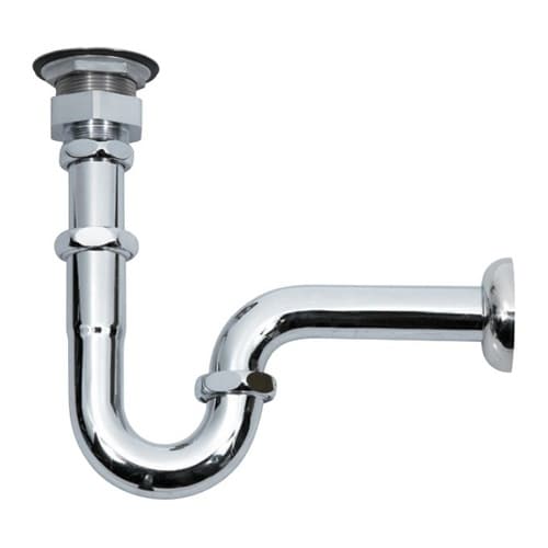 Pトラップ(共栓付)パイプ径32mm T