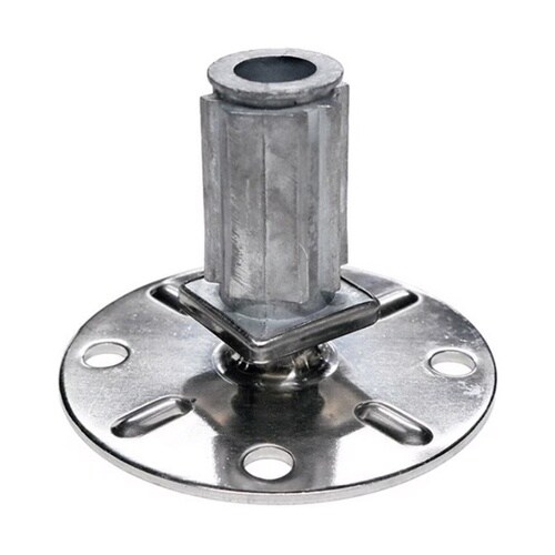 フランジ型角パイプ用アジャスト脚 32角