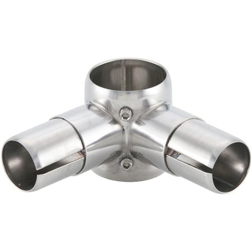 丸パイプ用二方継手 TO−126NS