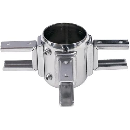 SUS304 長角パイプ用三方継手 1.