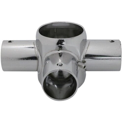 丸パイプ用三方継手 イモネジ付 TO−1