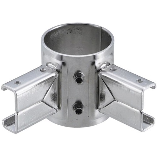 長角パイプ二方 継手(短手) TO−38