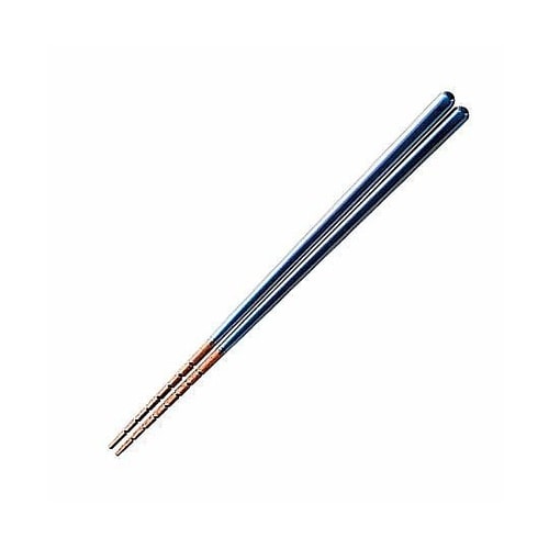 箸 究極のすべらない箸 ブルー 1354