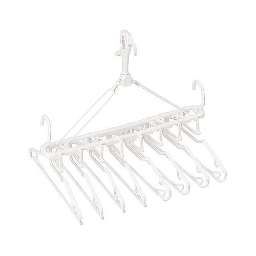 洗濯ハンガー 連結ハンガー 8連 アーチ