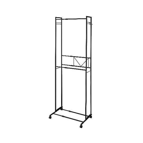 ハンガーラック 2段 ワイド 伸縮タイプ
