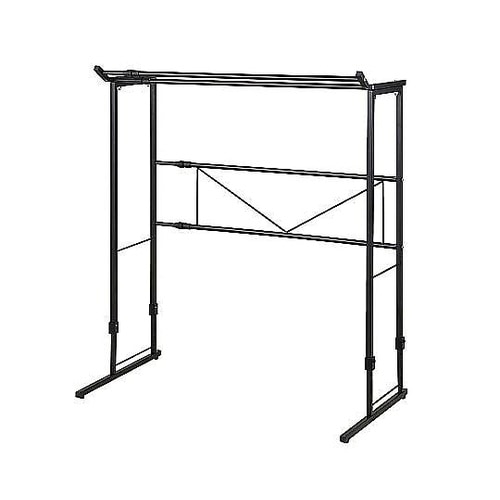 ハンガーラック ダブル 押入れ 伸縮タイ