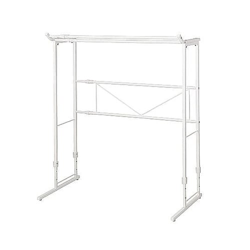 ハンガーラック ダブル 押入れ 伸縮タイ