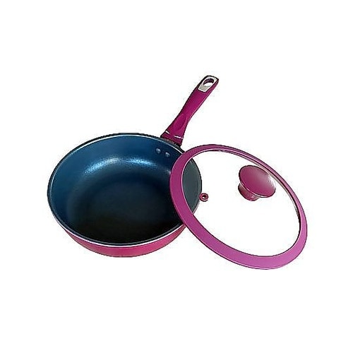 フライパン20cm 深型 ガラス蓋付き