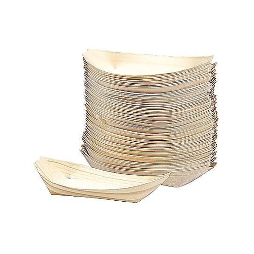 紙皿 経木舟皿6寸 50枚