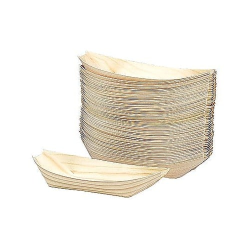 紙皿 経木舟皿7寸 50枚