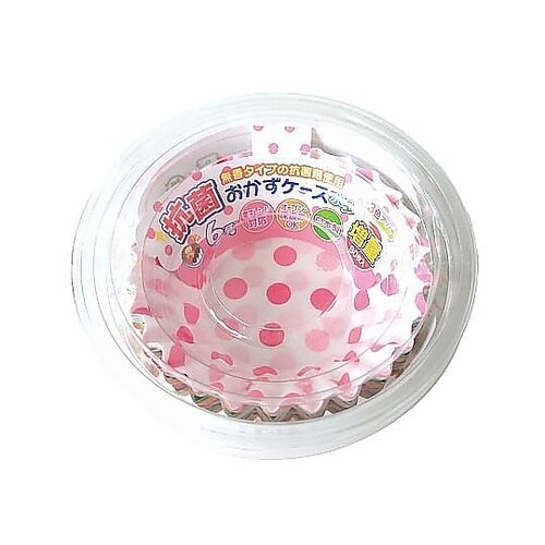 おかずカップ 抗菌おかずケース水玉 6号