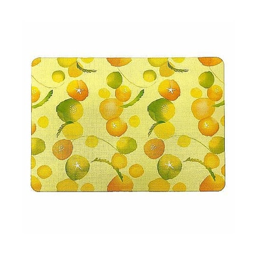 風呂マット フルーツ 85×60cm ポ