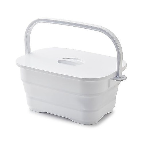 バケツ 折りたためる つけ置き洗いバケツ