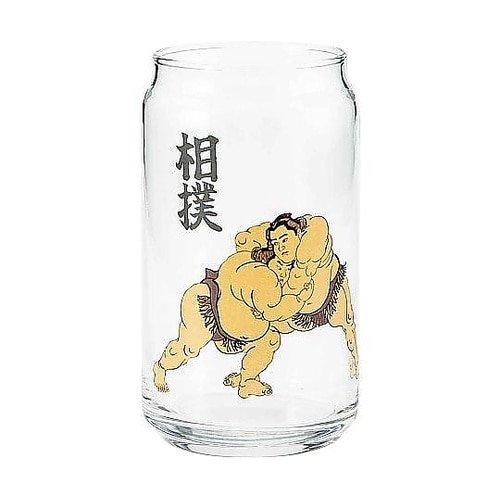 グラス 360mL 缶型グラス 相撲 S