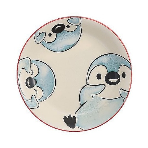 プレート 22cm 陶器 ペンギン 10