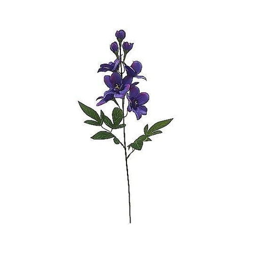 造花 デルフィニウムスプレー ライラック