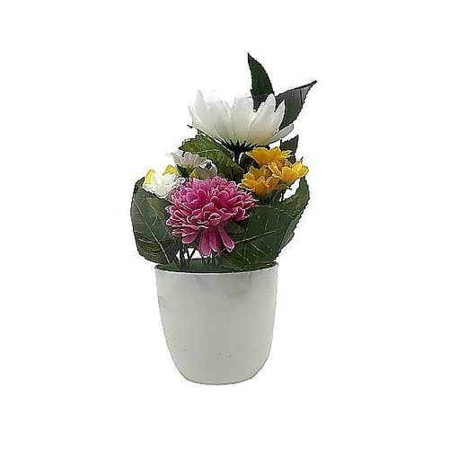 仏花 造花 ポット 中サイズ