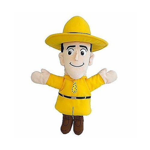ぬいぐるみ ハンドパペット 黄色い帽子の