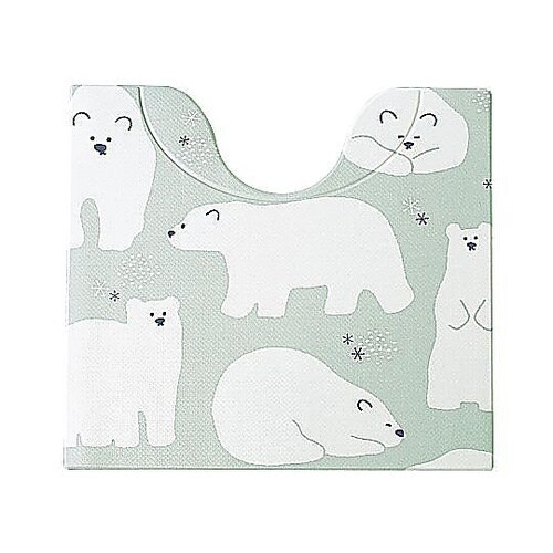 トイレマット 拭ける 55×60cm ス