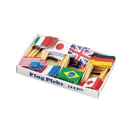 万国旗(各国混合) 1箱(144本入)