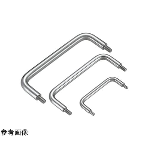 ステンレスパネル取手 40 ネジ足 バフ