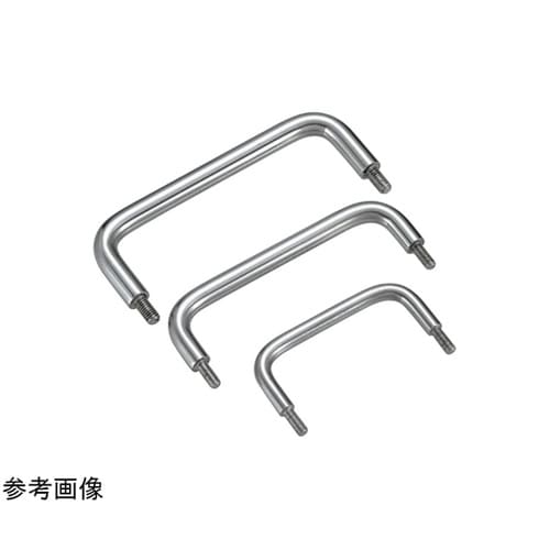 ステンレスパネル取手 100 ネジ足 鏡